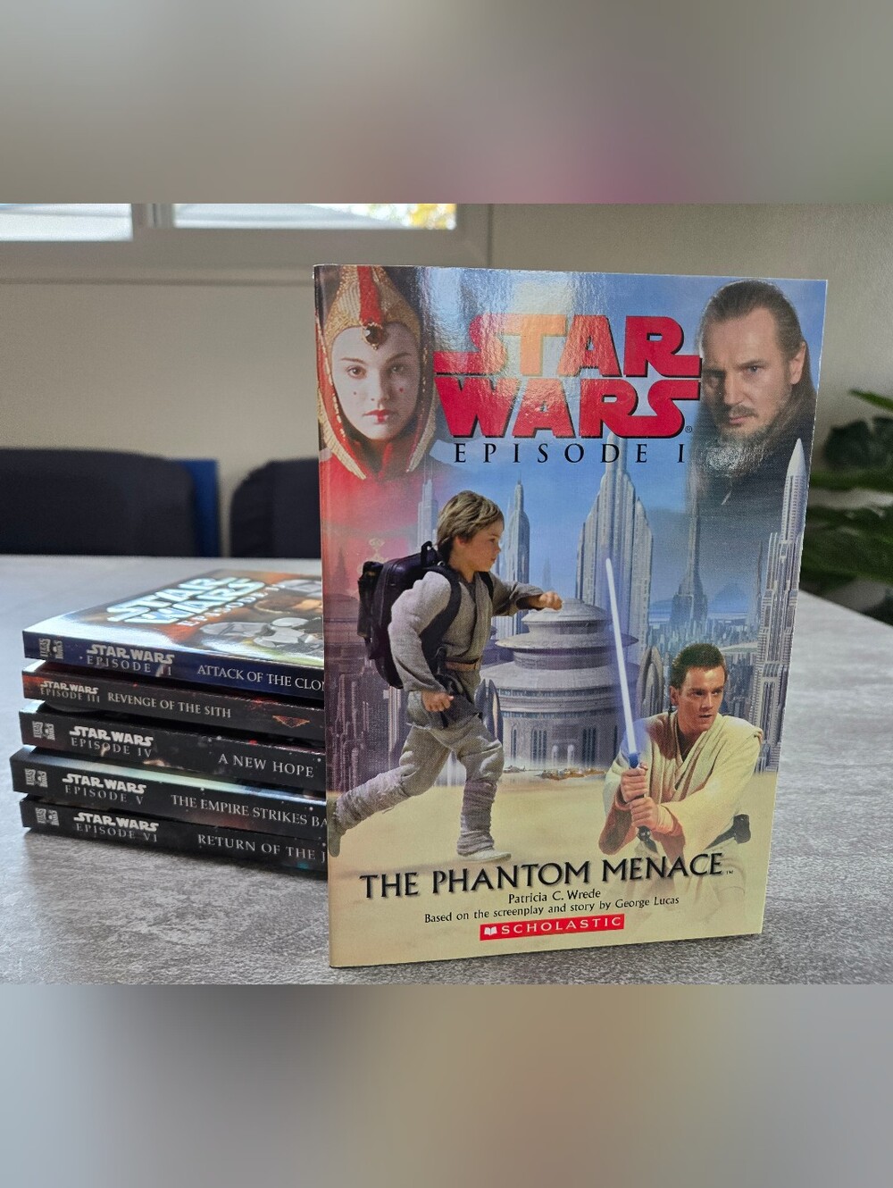 Scholastic Star Wars Paperback Book Set -  Episodes 1 - 6